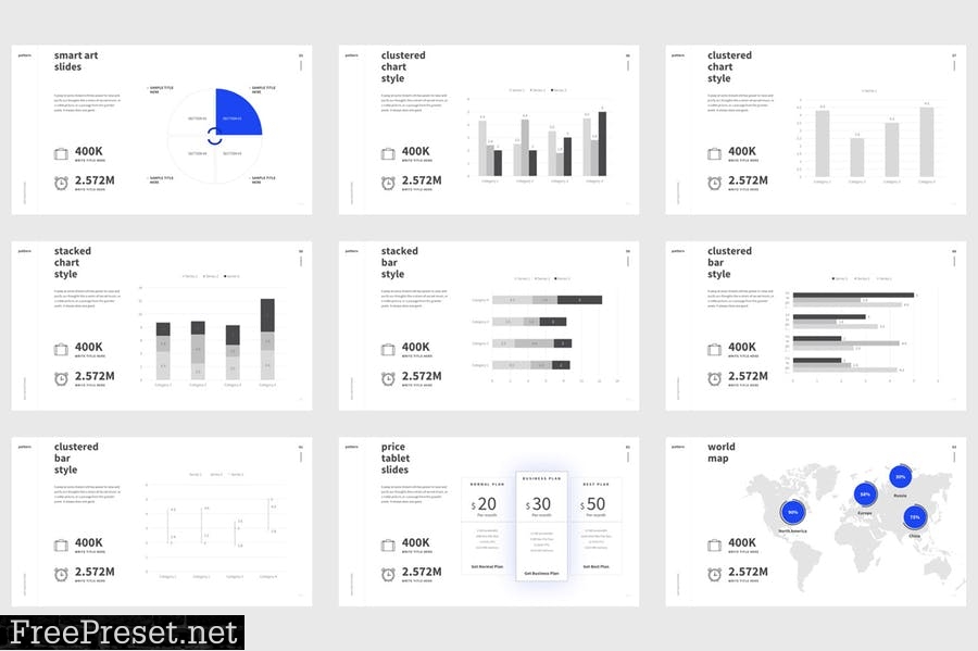 PATTERN Powerpoint Template JPRH2C