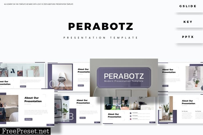 Perabotz - Presentation Template TGBLKVV