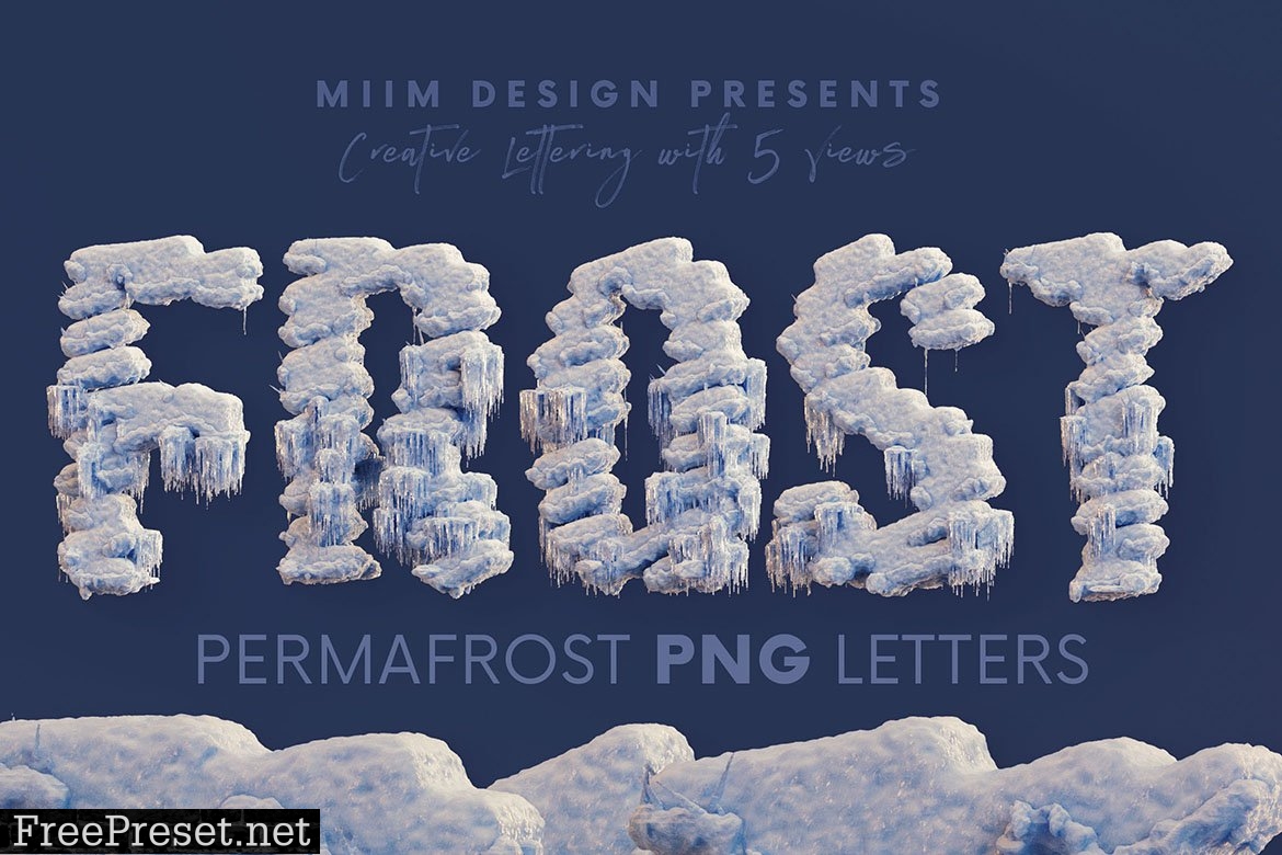 Permafrost - 3D Lettering 6726301