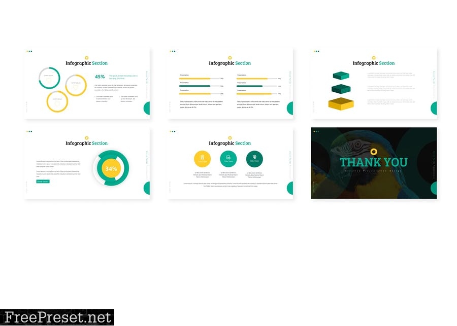 Perroquet - Presentation Template BDSAZD4