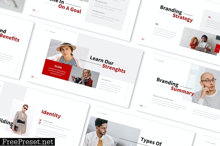 Personal Branding Powerpoint Presentation LHVR44U