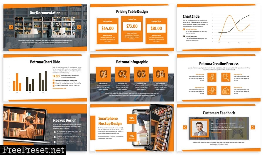 Petrona - Business Template Prensentation BF2PXM2