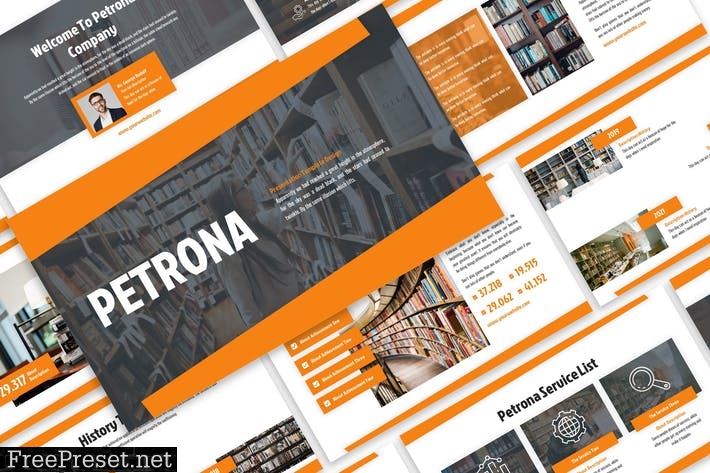 Petrona - Business Template Prensentation BF2PXM2