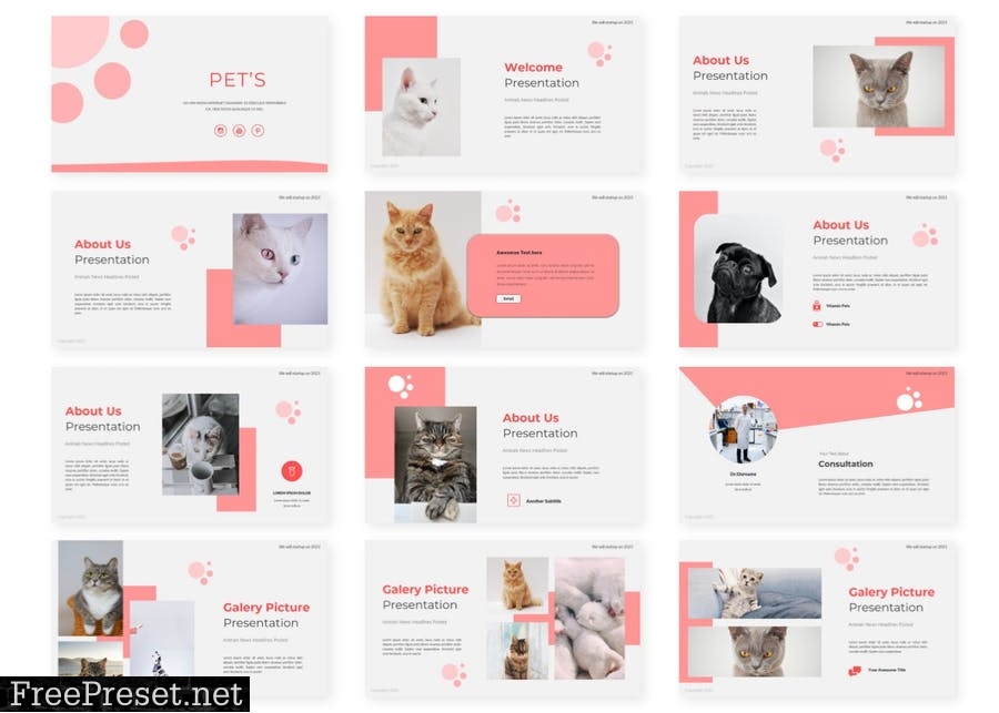 Pets - Presentation Template YR4NJF7