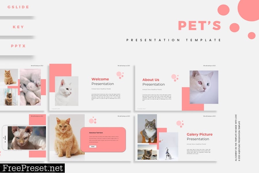 Pets - Presentation Template YR4NJF7