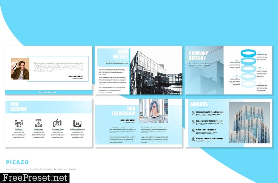 Picazo - Architecture Powerpoint Template 5EJWJ2