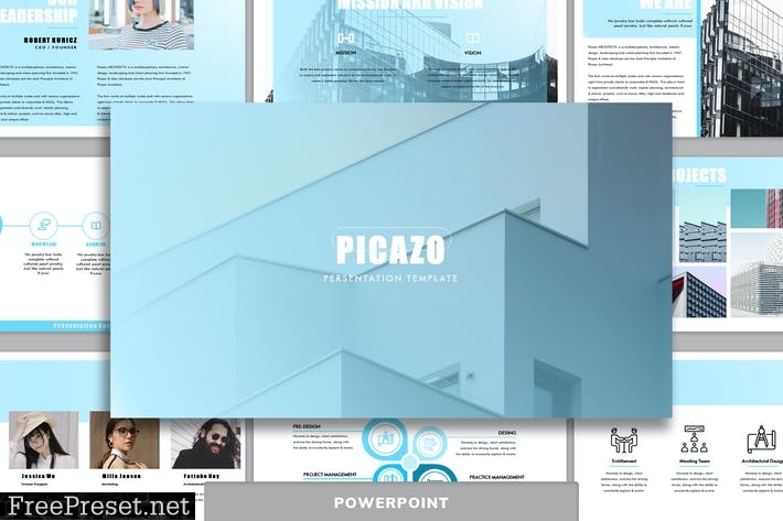 Picazo - Architecture Powerpoint Template 5EJWJ2