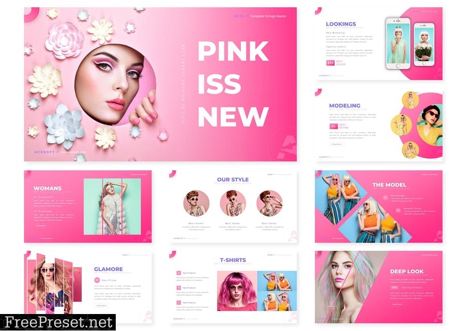 Pinkissnew | Presentation Template 8LVY2N6