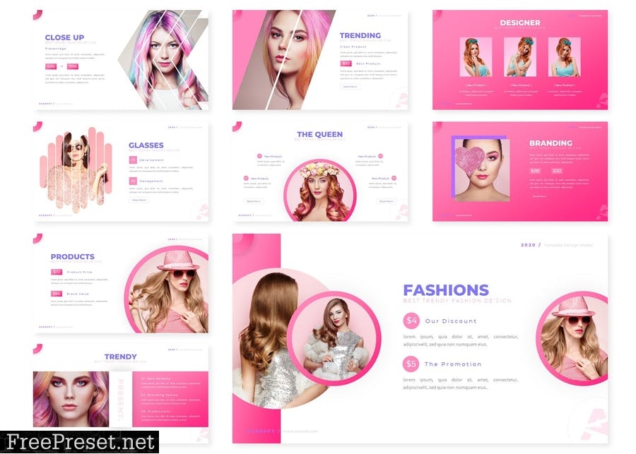 Pinkissnew | Presentation Template 8LVY2N6