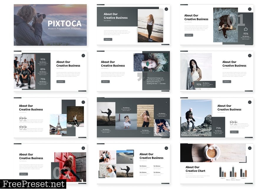 Pixtoca - Presentation Template 89LUL79