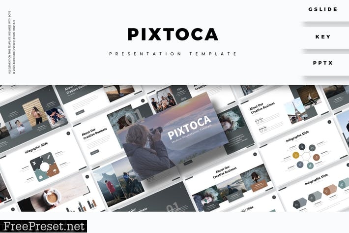 Pixtoca - Presentation Template 89LUL79