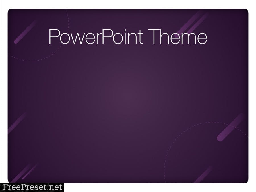 Planetarium PowerPoint Template GPRK7M