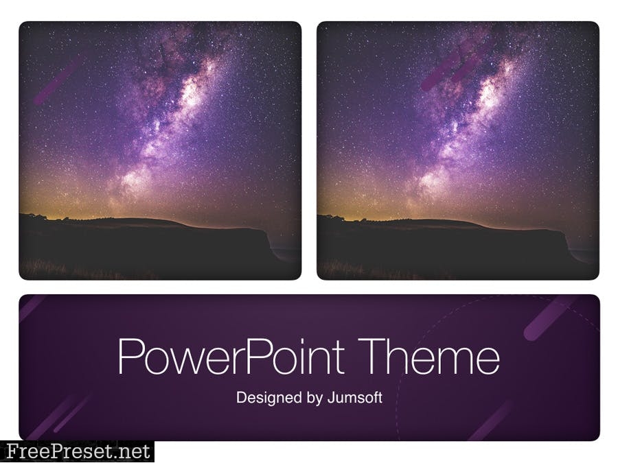 Planetarium PowerPoint Template GPRK7M