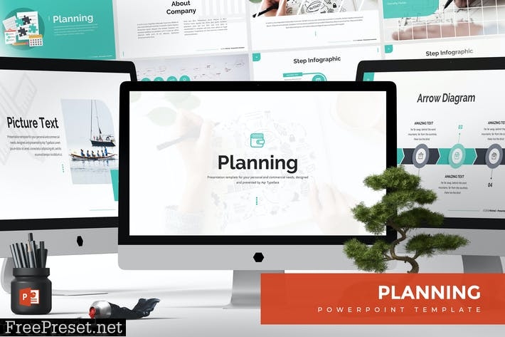 Planning Powerpoint Template 593S9G