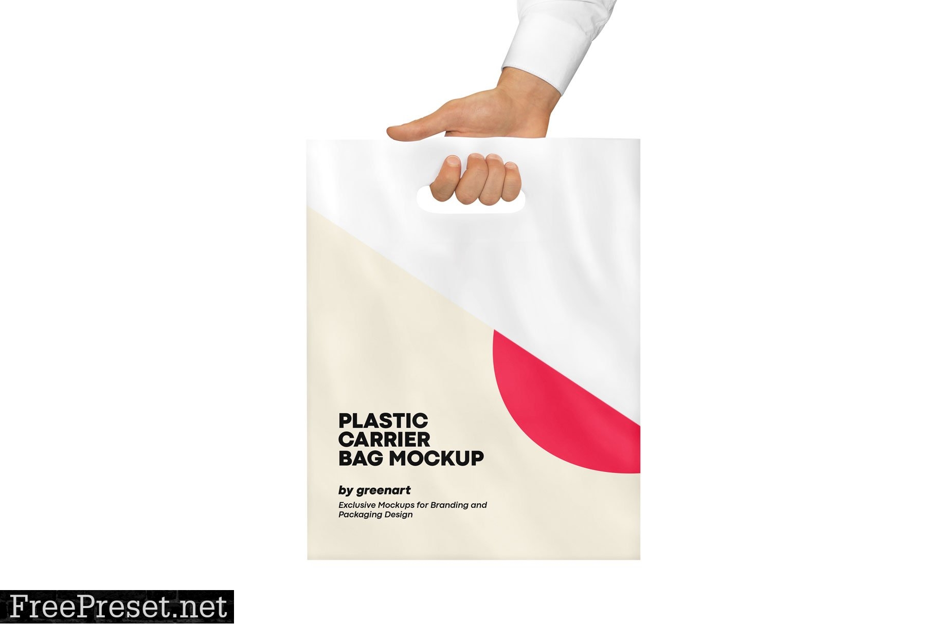 Plastic Carrier Bag Mockup 7157529