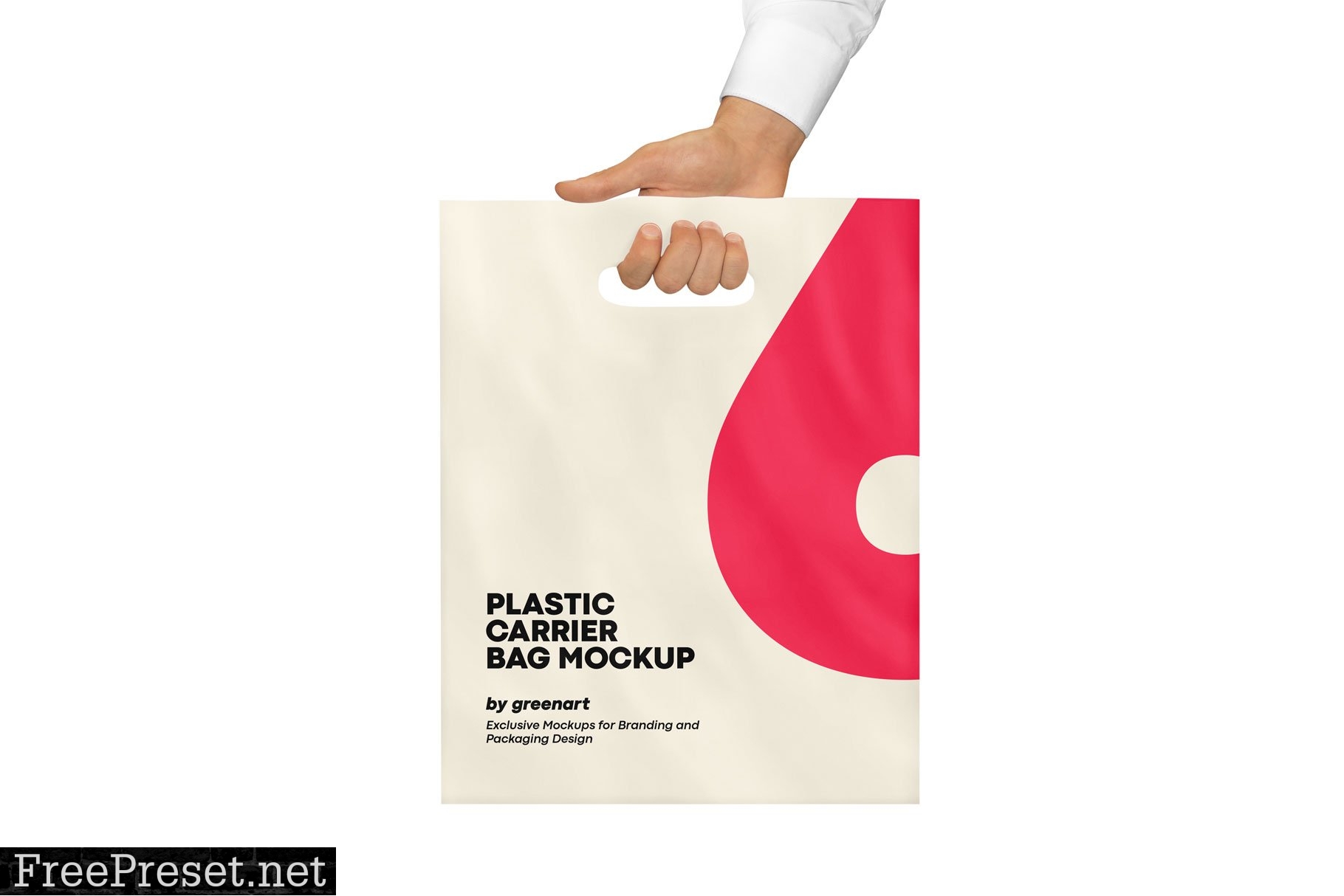 Plastic Carrier Bag Mockup 7157529