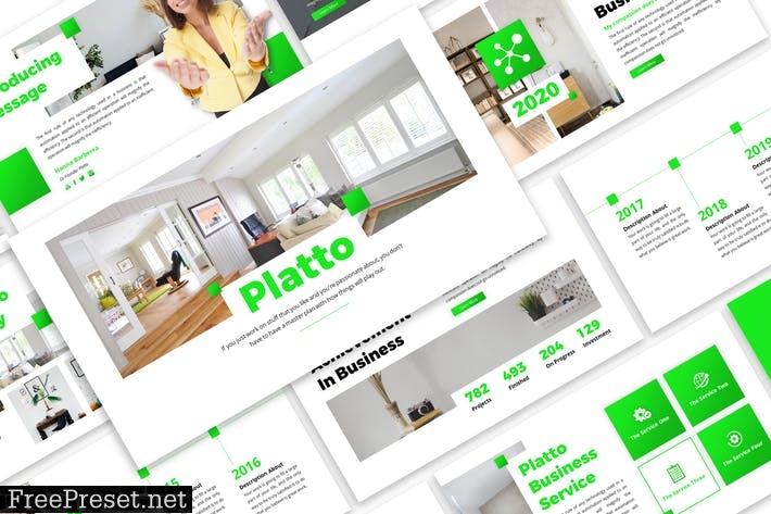 Platto - Furniture Template Prensentation F6MF2K2