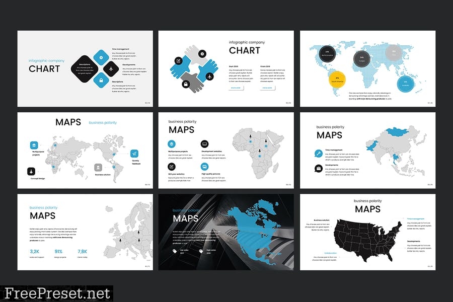 Polarity PowerPoint Template 23R4LQ