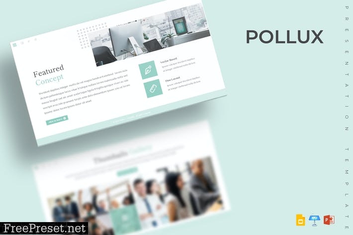 Pollux - Presentation Template V45SZ3W