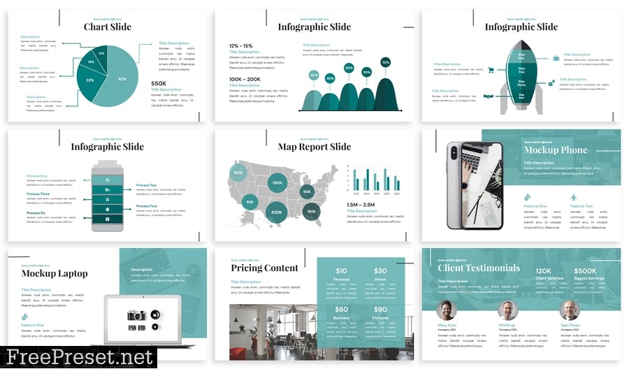 Pondt - Business Powerpoint Template JX2Q6Z3