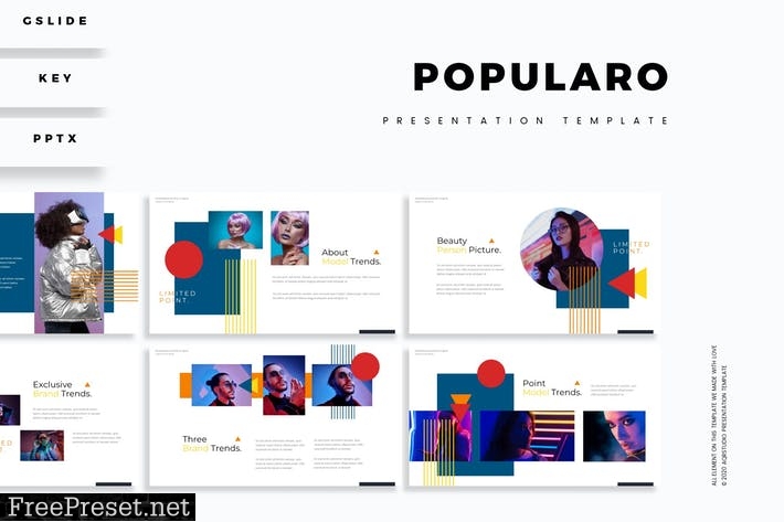 Popularo Presentation Template VJYAZV3