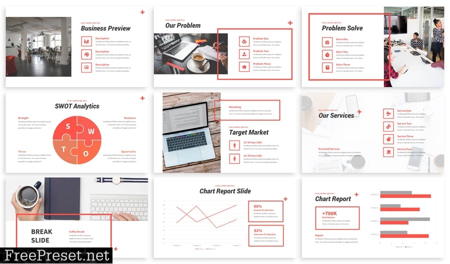 Port - Business Powerpoint Template V4HJWAS