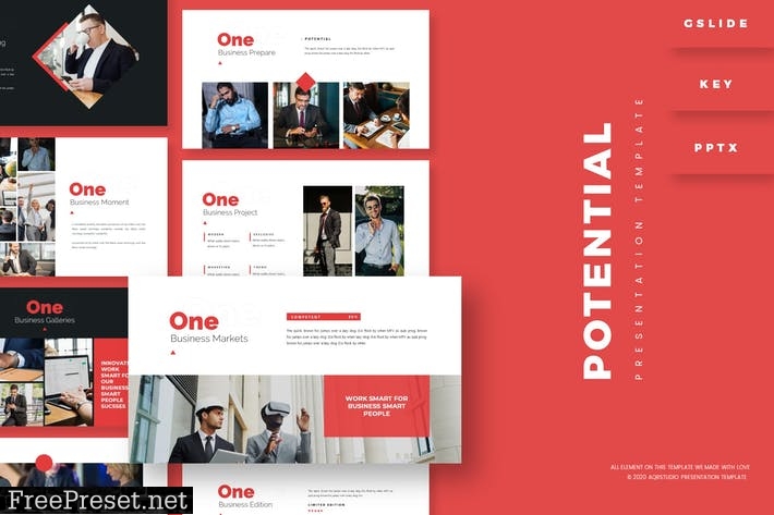 Potential - Presentation Template SVJL84L