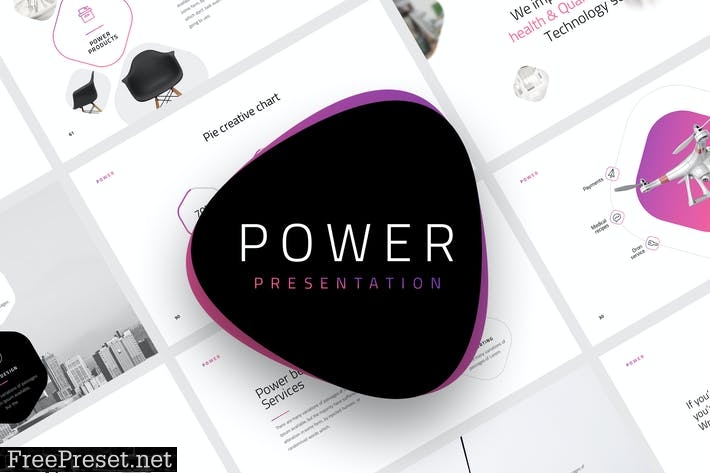 Power - Powerpoint Template TZK7AB