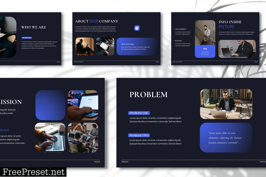 Powerpoint Business Proposal Presentation RBFS23P