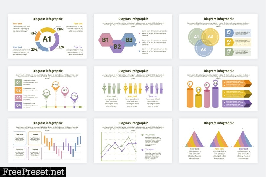 Powerpoint Infographics Slides KXGAVAK