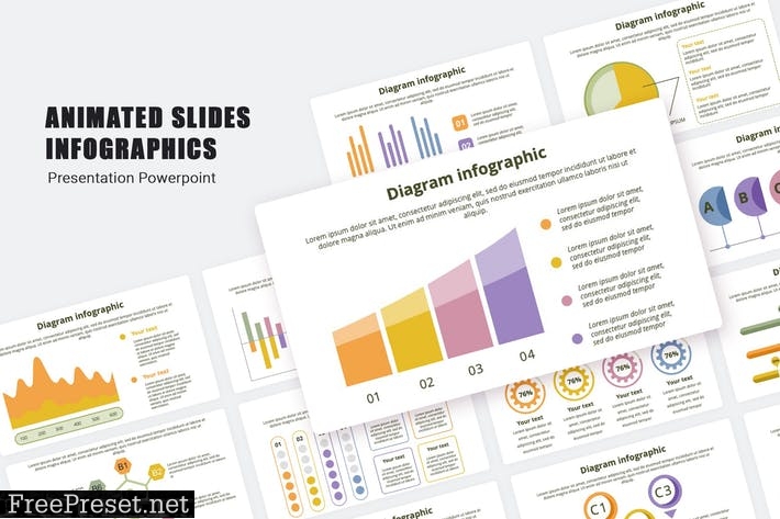 Powerpoint Infographics Slides KXGAVAK