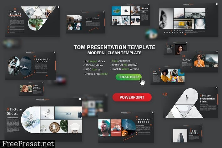 Powerpoint Presentation Template 95VGX4F