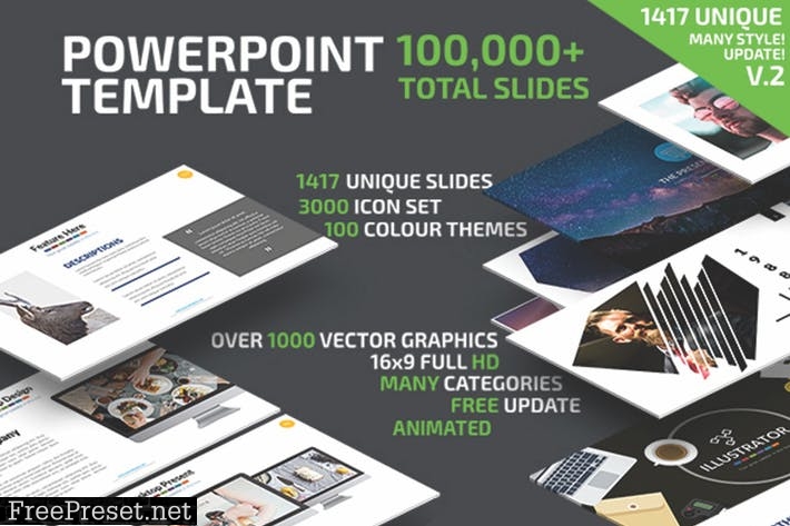 Powerpoint Presentation Template Update V.2 K5H6R9