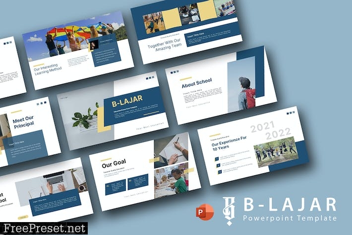 Powerpoint Template - Belajar X72ZQAL