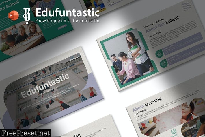 Powerpoint Template - Edufuntastic H5ELUNE