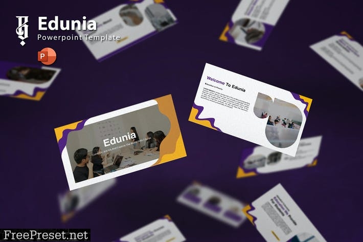 Powerpoint Template - Edunia QZZN7D6