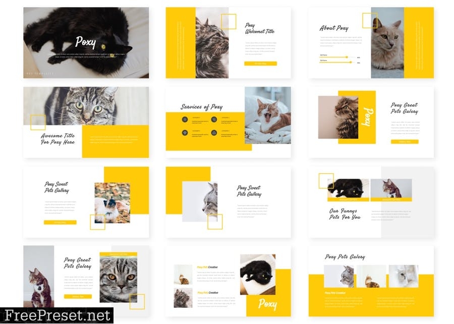 Poxy - Presentation Template 397E6ZN