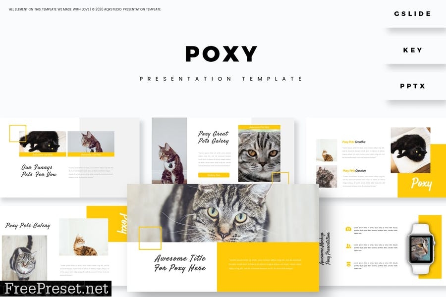 Poxy - Presentation Template 397E6ZN