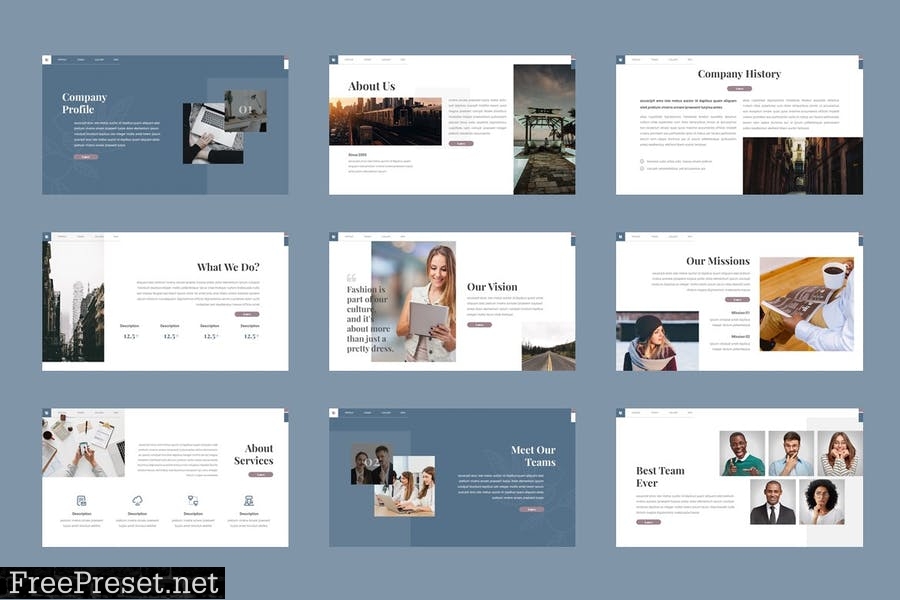 Premio - Presentation Template V785KZD