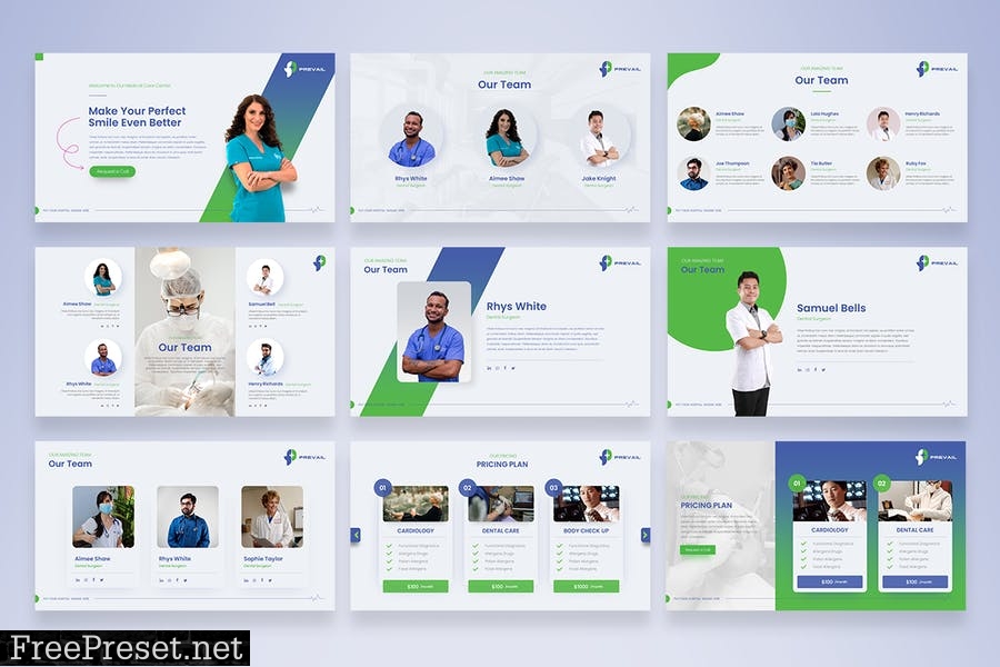 Prevail - Medical Powerpoint Template DRWDRB2