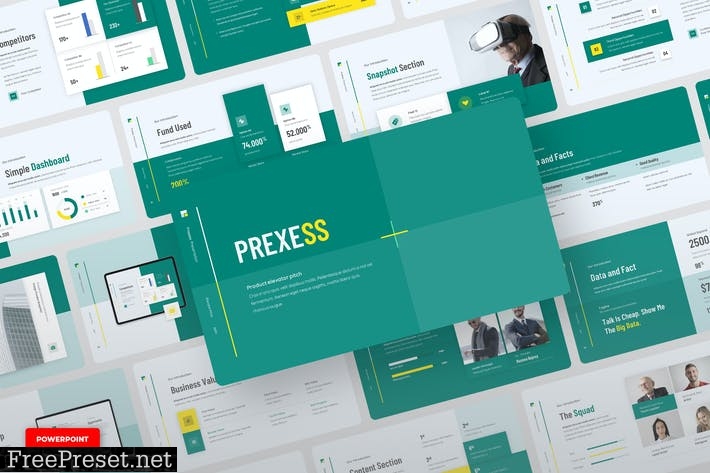 PREXESS - Elevator Pitch PowerPoint H5G9VV9