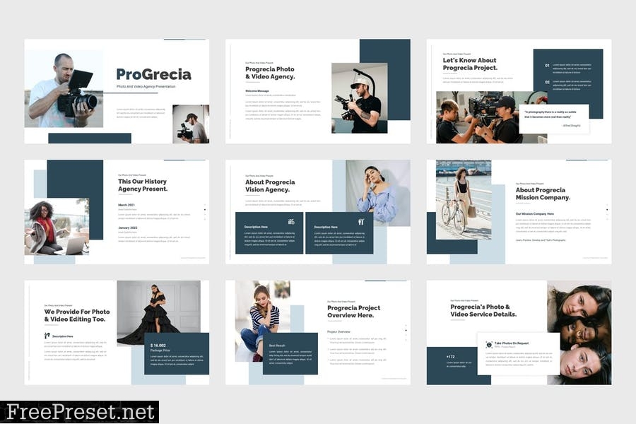 Progrecia - Photo & Video Agency PowerPoint 2QJJ6K4