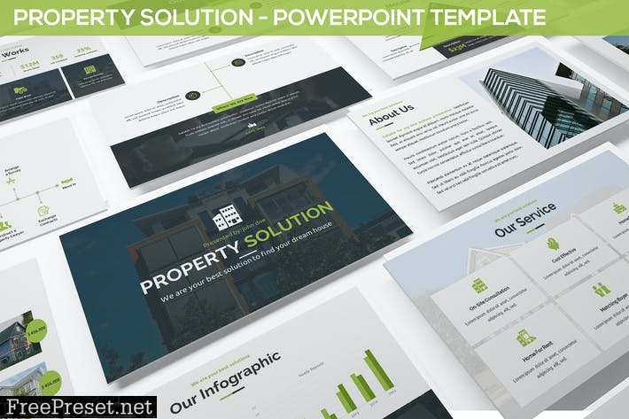 Property Solution - Powerpoint Template MQ84T3