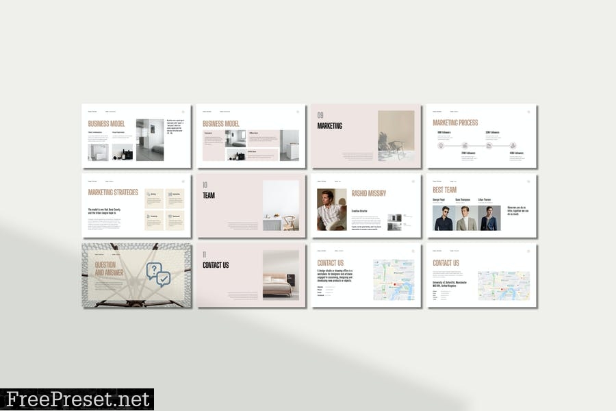 Propose - Clean Pitch Deck Presentation 68DNY9K