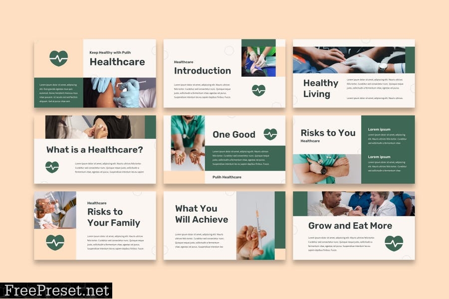 PULIH - Healthcare Presentation Template CGF9M9T