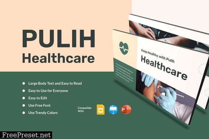 PULIH - Healthcare Presentation Template CGF9M9T