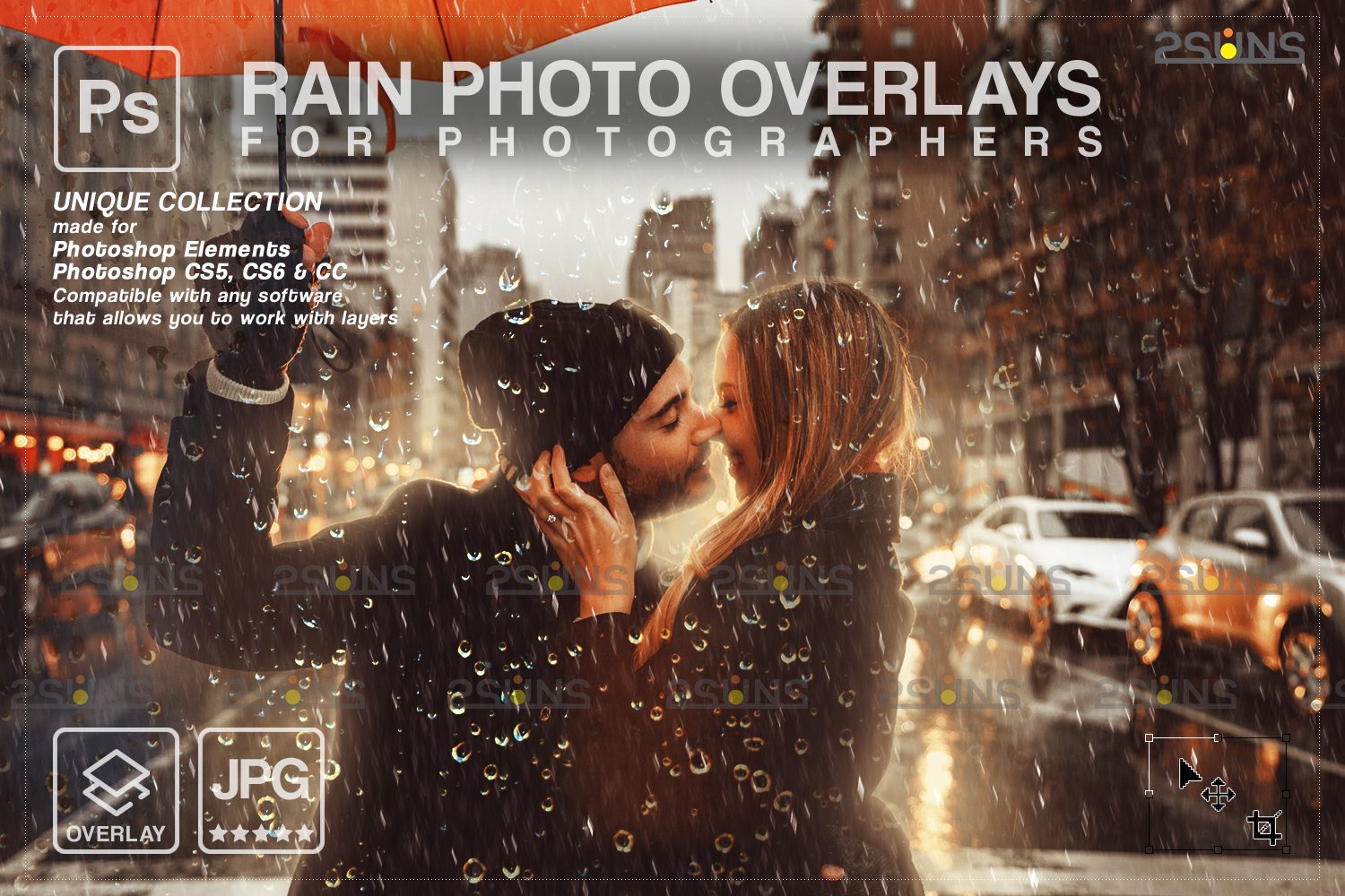 Rain Photoshop Overlays 6964341