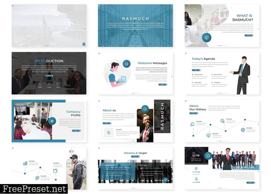 Rasmuch - Presentation Template Q9JP9LN