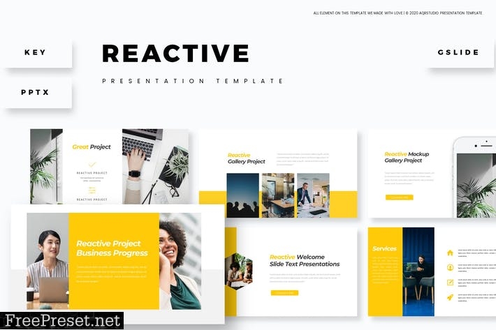 Reactive - Presentation Template