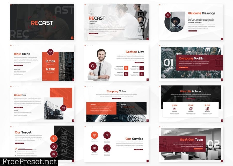 Recast - Presentation Template BUNFZJT